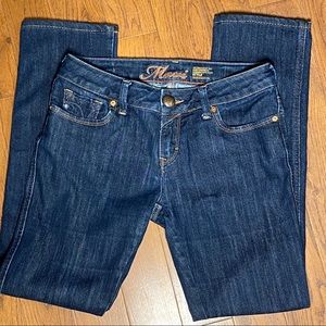 Mavi Vanessa mid-rise straight leg jeans